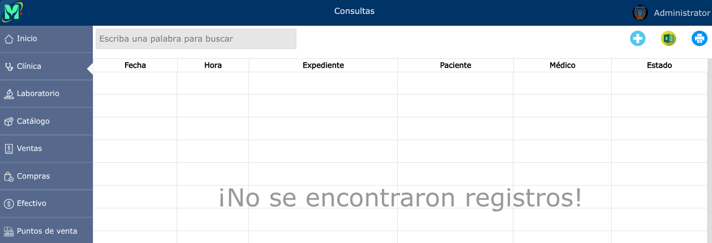 Consultas en proceso