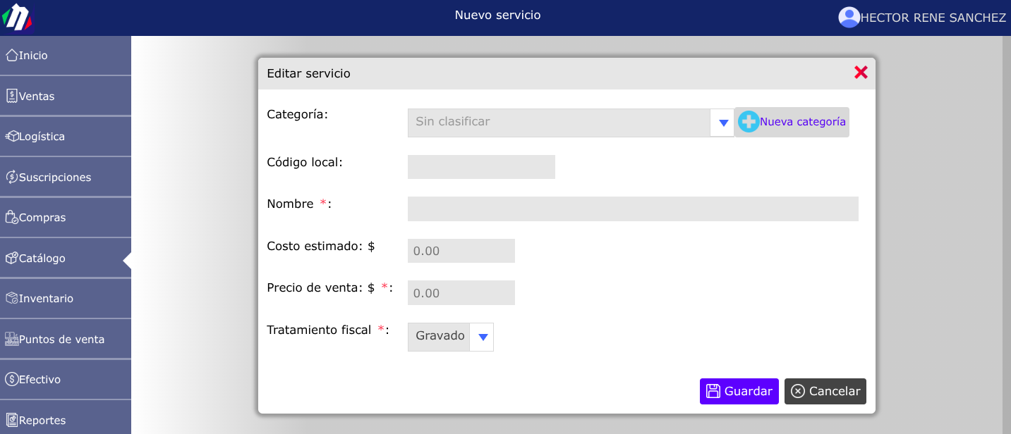 Crear un servicio